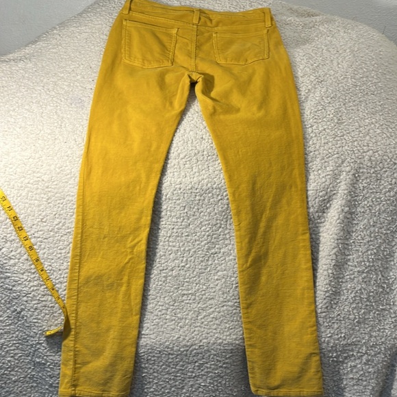 FISH BOWL Ladies Yellow Corduroy Pants - Picture 8 of 8